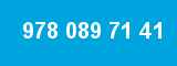 978 089 71 41 978 089 71 41